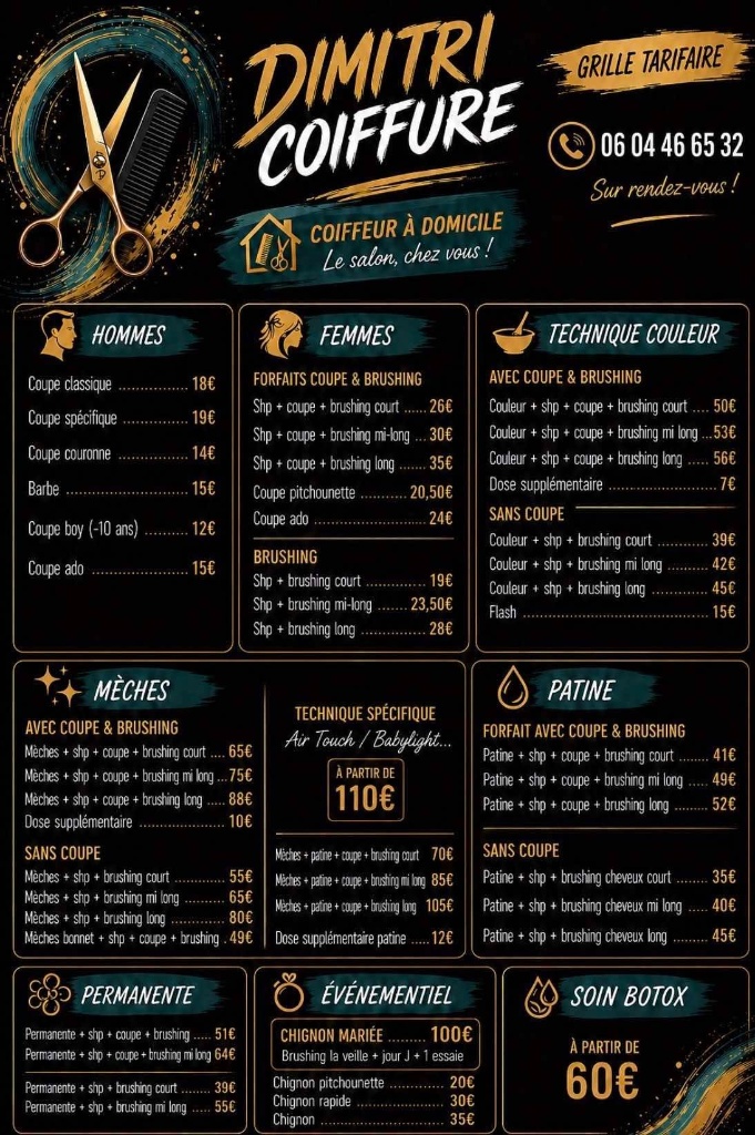 Réalisation Coiffure 1